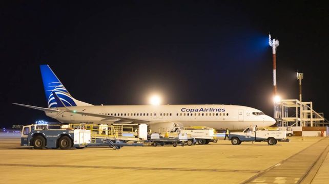 Los pasajeros detenidos viajaban desde Panamá a Rosario.&nbsp;