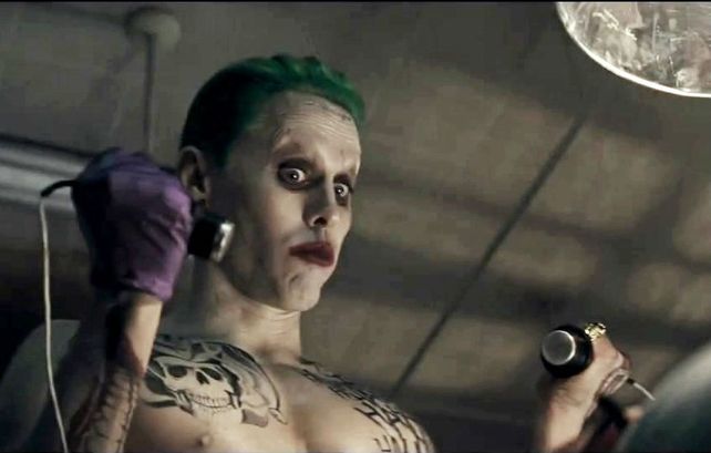 Sus colegas aseguran que el Joker de Jared Leto es aterrador.