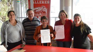 Centro de Jubilados y el Club Talleres acordaron colaboración mutua 