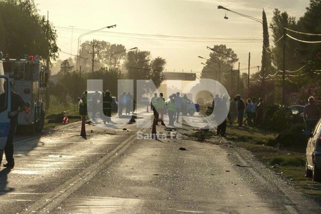 Tragedia en Esperanza: murieron cuatro adolescentes en un accidente