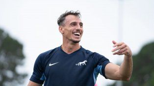 El rosarino Juan Imhoff volvió a entrenarse con sus compañeros en Marsella.