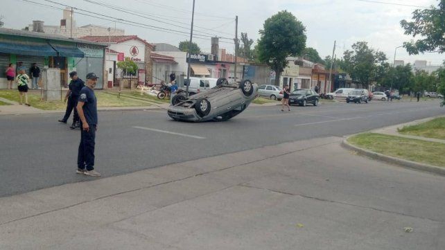 Paraná: conductor perdió el control del auto