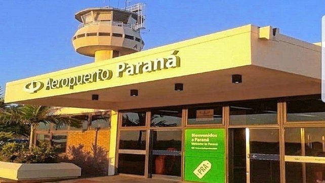 Hubo un ntenso movimiento en el Aeropuerto de Paraná con dos vuelos en simultáneo.&nbsp;