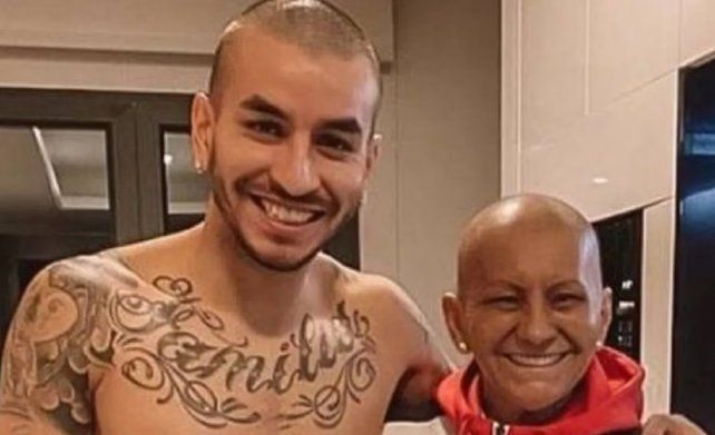 Angelito Correa y su mamá Marcela Martínez
