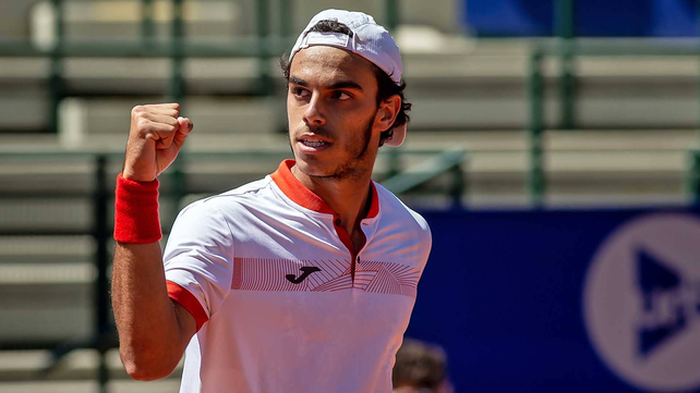 Francisco Cerúndolo avanzó a los cuartos de final del Challenger de tenis de Cordenons. 