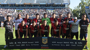El equipo de Newells que salió a jugar contra Gimnasia. La Lepra sumó una nueva caída.