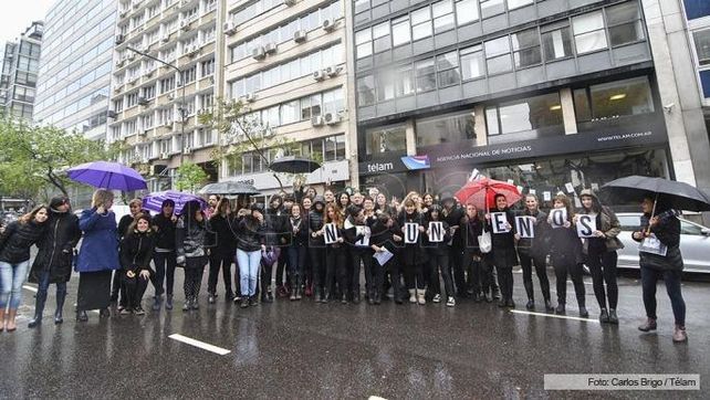 El paro nacional de mujeres tiene una alta adhesión en todo el país