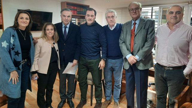 Pichetto y Florito recibieron al Movimiento Nacional Pyme