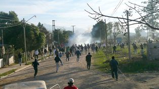 Video de la violenta represi&oacute;n en Jujuy
