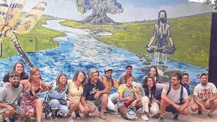 Arte y ecología por el agua en Monje y Puerto Gaboto