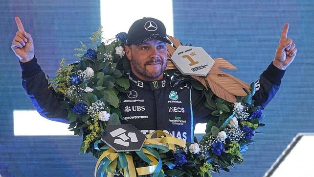 Bottas ganó el sprint este sábado en Brasil y el domingo partirá primero en el GP de Fórmula 1.&nbsp;