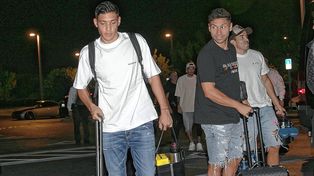 Nahuel Molina, Gonzalo Montiel y Marcos Acuña, alguno de los jugadores que se sumaron a la Selección Argentina.