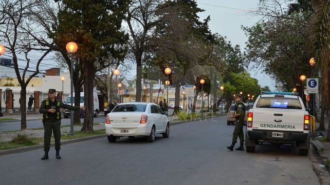 Megaoperativo de las fuerzas de seguridad nacionales y de la policía en la ciudad