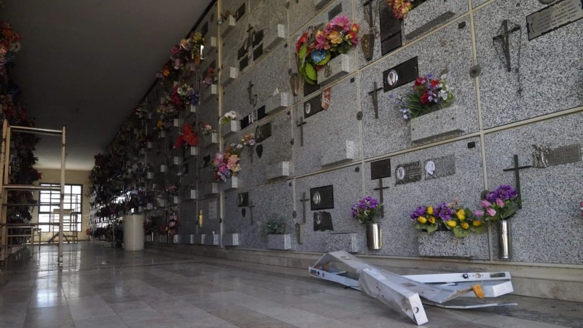 Villa Gobernador Gálvez vuelven los robos al cementerio