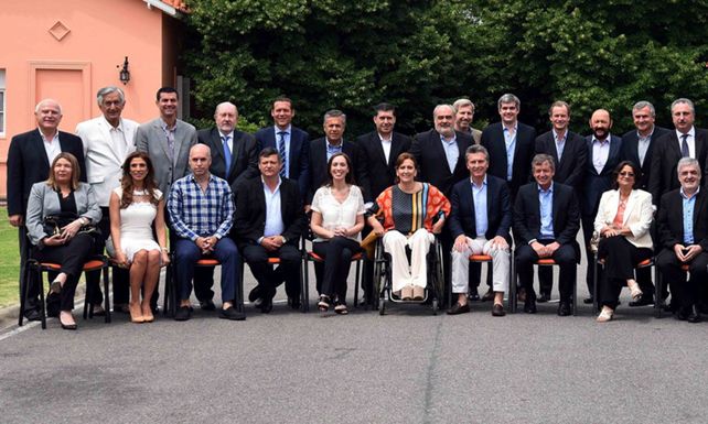 En Olivos. Los gobernadores ya se habían encontrado en la quinta presidencial en los primeros días del gobierno de Mauricio Macri.