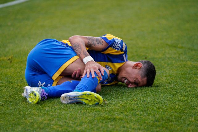 Di María fue víctima de unas cuantas infracciones. Una de ellas lo sacó de la cancha, sobre el final.