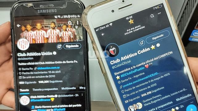 Liga Profesional: Colón, el club que menos usa las redes
