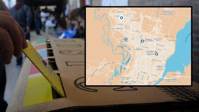 Cuatro circuitos electorales de la ciudad concentran el 30% del padrón y son claves para las elecciones.