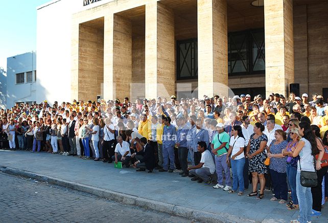 Destacaron a los trabajadores y voluntarios por su labor durante las intensas lluvias