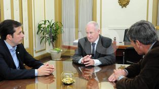Lamberto recibió al intendente de Laguna Paiva tras sus denuncias