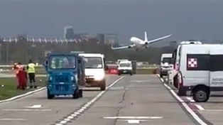 Video: un piloto de FlyBondi debió realizar una maniobra arriesgada en Aeroparque