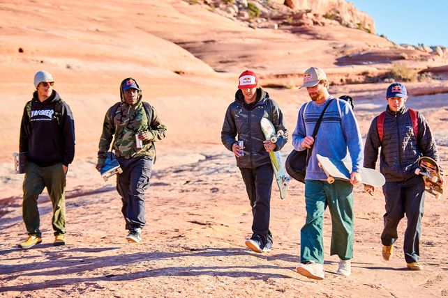 La experiencia de andar en skate en un lugar tan remoto como el desierto