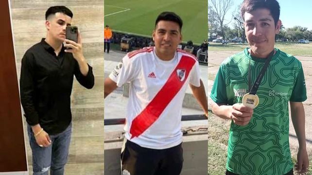 Las tres víctimas mortales. Las tres víctimas mortales.