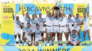 Los Pumas 7s se consagraron campeones en el Seven de Australia al vencer al local 31 a 5.