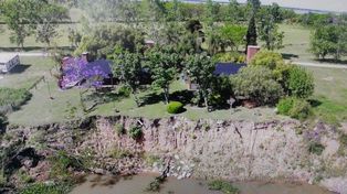 Preocupa la erosión de la barranca en la costa de Cayastá