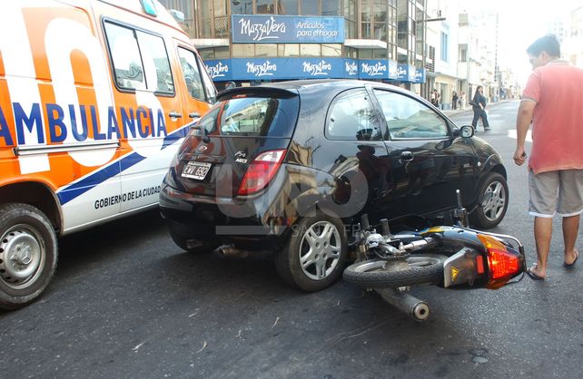 Accidentes de tránsito: 9 motociclistas por día ingresan a la guardia del Cullen