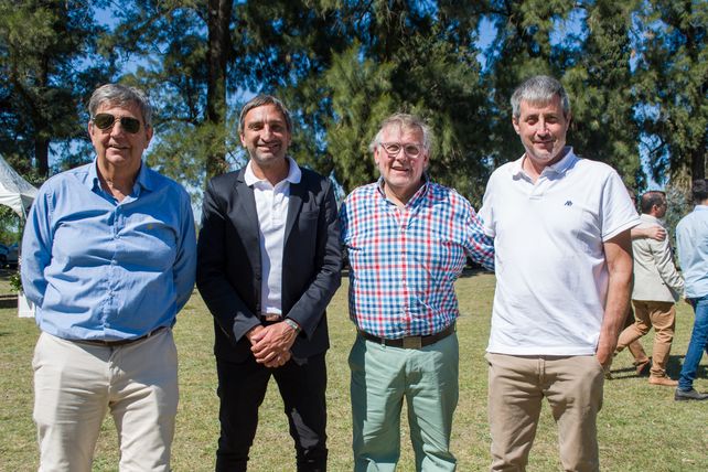 Eduardo Bressano, Jorge Masson, Carlos Far&iacute;as y Fernando Gonz&aacute;lez&nbsp;