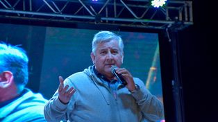 Agradecimiento. Amaro González lo hizo extensivo al personal del Hospital Comunal “Sagrado Corazón de Jesús”.