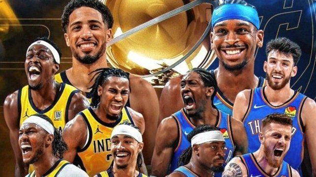 Oklahoma City e Indiana Pacers abren la serie final de la NBA