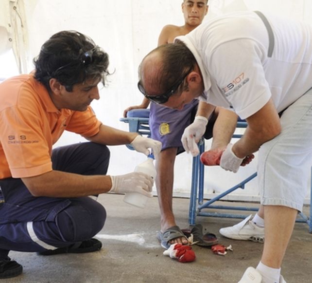 Las imágenes del ataque de palometas en Rosario dieron la vuelta al mundo