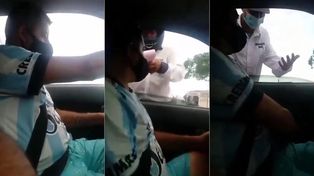 Video viral: graban a un inspector tránsito cuando pide $ 1.200 de coima para evitar una multa