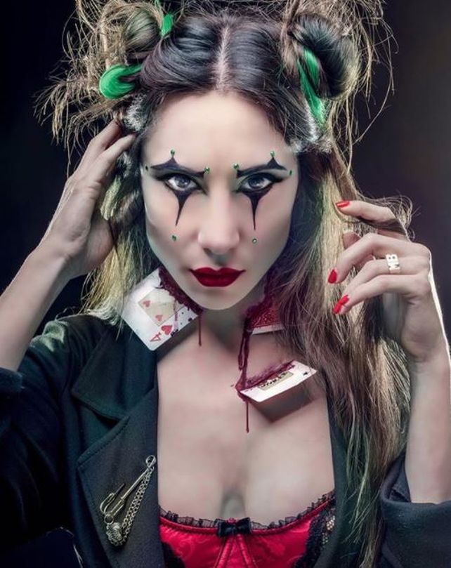 Magui Bravi lució su rostro renovado y terrorífico para sumarse a la fiesta de Halloween