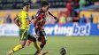 Defensa y Justicia rescató un empate ante Vitória pero sigue último en su grupo