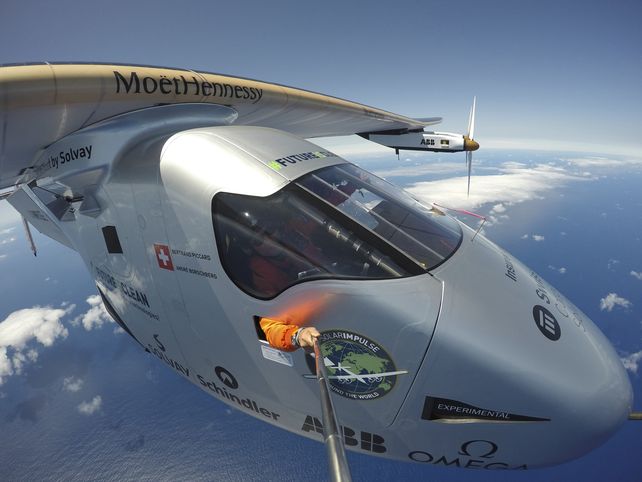 Récord. Bertrand Piccard