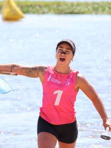 Juliette Duhaime ganó su segundo oro en los Juegos Suramericanos