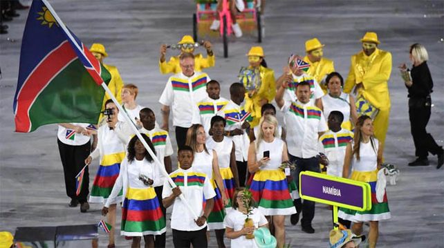 El abanderado de Nambia, detenido en Río por intento de abuso sexual
