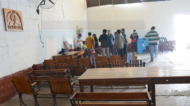 Curso de peluquería en el SUM.&nbsp;