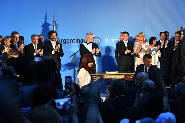 Juró el gabinete de ministros del gobierno de Alberto Fernández