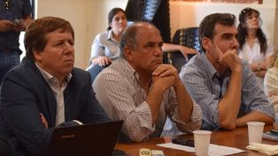Circunvalar Santa Fe: reunión en Franck por el proyecto ferroviario