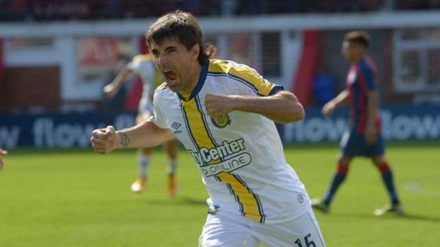 Malcorra convirtió un solo gol con la camiseta de Central, de tiro libre frente a San Lorenzo.