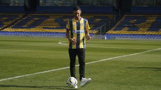 El tan esperado reencuentro entre Ángel Di María y el Gigante de Arroyito se volvió realidad