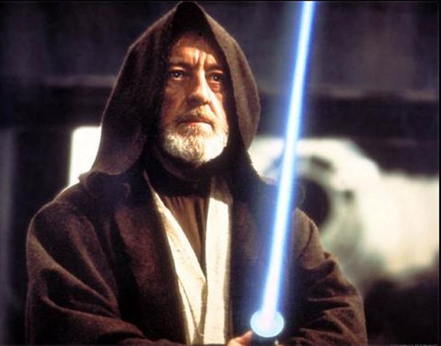 Obi Wan fue interpretado en la saga original por Alec Guinness.