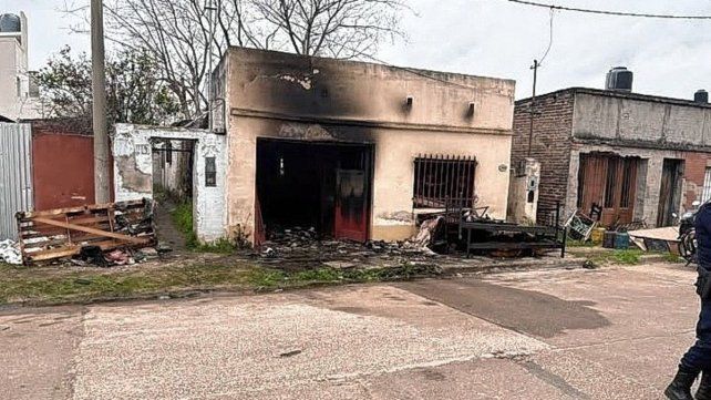 Gualeguaychú: falleció una mujer víctima del incendio en su vivienda.
