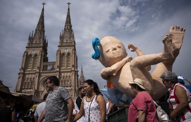 Luján. Miles de cristianos de todo el país salieron a defender la vida.&nbsp;