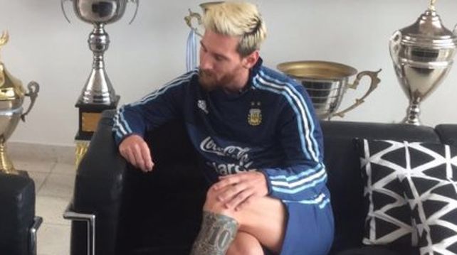 El divertido y emotivo encuentro de Messi El divertido y emotivo encuentro de Messi
