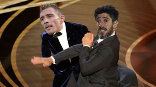 El meme con las caras de Pablo Pérez y Marco Ruben.